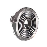 PATIKIL 49 x 8 x 0,8 mm Bohrmaschinenfeder, 1540 mm Dehnung, lange Rückholfeder für Bohrmaschinen, schwarz