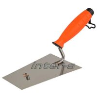 Professionelle Trapezkelle für Mauern und Putzen mit weichem Griff aus Edelstahl, 130mm, 160mm und 180mm Länge