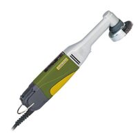 Langhalswinkelschleifer von Proxxon mit hohen Drehzahl und Leistung, ideal für verschiedene Materialien wie Stahl, NE-Metall, Glas, Keramik, Holz und Kunststoff