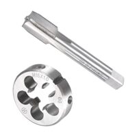 QUARKZMAN M15 x 1mm Metrischer Gewindebohrer und Rundmatrize Set - hochwertiges Werkzeug für Projekte