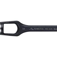 Rennsteig Sacabocados 50mm Werkzeug, hochwertiger Lochtisch für präzises Lochen und Dichtungsherstellen aus Spezial-Werkzeugstahl, geeignet für Gummi, Leder, Filz, Kunststoff, Kork und Stoff