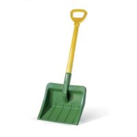 RollyShovel Kinderschaufel grün/gelb, Kunststoffschaufel für Kinder, Sandschaufel, Schneeschaufel