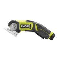 Hochwertige Akku-Universalschere RYOBI 4V mit hoher Schnittkapazität und sicheren Design, ideal für Handwerker und Heimwerker