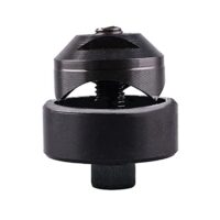 Lochstanzer für Spülarmaturen, Blech und Metall, 22,5 mm Lochschneider mit Schraube, sechseckig, Stahlplatte, Edelstahl