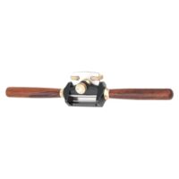 Schweifhobel mit Doppelschrauben-Einstellung für präzises Hobeln von Holz, ideal für Möbelbau und Heimwerker