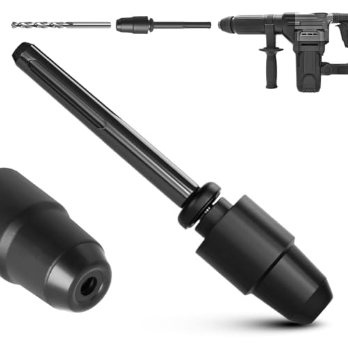 SDS Max Adapter für Bohrer, Bohrmaschine mit SDS Plus Anschluss, effiziente und sichere Arbeit beim Betrieb von Bohrhämmern und -futtern.