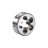 Runde Schneideisen für Gewindereparatur, Metrische Schneideisen mit Schneidkante, Legiertes Werkzeugstahl für Gewinde-Reparatur und -Herstellung