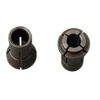 Spannzangenadapter für pneumatische Gravierschleifermaschine, 2 Stück Legierung Stanzschleifen für Ersatzteile mit 3 mm und 6 mm Größenkompatibilität