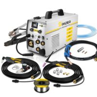 Schweißgerät mit Plasmaschneider, 6-in-1-Funktionalität für Gas-MIG-Schweißen, CO2-MIG-Schweißen, Lift WIG-Schweißen und mehr