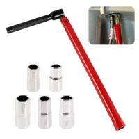 Kitnelw Standhahnmutterschlüssel Set, 8-12 mm, für Sanitäranlagen und Waschbeckenarmaturen