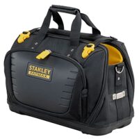 Stanley FatMax Werkzeugtasche mit 4 Fächern und gepolsterter Schultergurt für Werkzeuge und Zubehör
