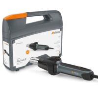 Steinel Heißluftgebläse HG 2420 E im Koffer, Profi Heißluftpistole mit stufenloser Temperatursteuerung und Feinstaubfilter, 2200 W Leistung