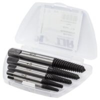 TJR Spiralschraubenausdreher-Set, Größen #1-#5 für M3-M8 - Schraubenentferner mit mehreren Splinen