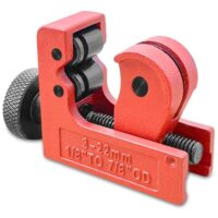 Mini Rohrschneider für das Schneiden von Kupfer, Messing, Aluminium und Kunststoff - 3-22 mm langlebiger handgehaltener Metall-Trennschneider