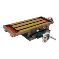 2-Achsen XY Fräsmaschine, Mini Metalldrehmaschine mit BohrstäNder, Multifunktion Kreuztisch für verschiedene Arten von Arbeit