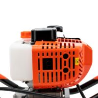 2-Takt Erdlochbohrer 52cc Benzin Motor Post Hole Digger für saubere Bohrungen, Erdbohrer mit Hochdruckmotor und Präzisionssteuerung