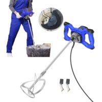 Ergänzer für Farben und Mörtel, handgehalten, tragbarer Rührwerk mit 6 Geschwindigkeiten, elektrisch, Mischen von Schlamm, Zement, Mörtel, Farbe