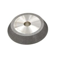 Hochwertige 3 Zoll CBN-Schleifscheibe mit 1/2'' Aufnahme für professionelles Schleifen von Schnellarbeitsstahl und Wolframstahl