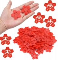 Fugenabstandshalter für das Verlegen von Fliesen und Natursteinen, 100 Stück, Kunststoff, wiederverwendbar, geeignet für Fugenbreiten von 1mm bis 3mm