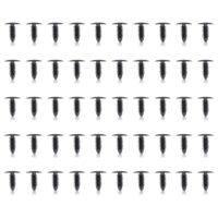 Laser Honeycomb Pins, Wabenlaserbett Befestigung Zubehör, 50 Stifte für Laserschneiden und Gravur, Ersatz für wabenförmige Stifte im Schwarz