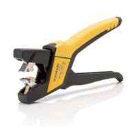 Ergänzende Isolierung von Kabeln und Leitungen mit der JOKARI original Abisolierzange Sensor Special. Geeignet für Sensoren, Brandmelde- und Telefonkabel. Kapazität: 4,4 - 7,0 mm Ø.