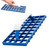 Hochwertiges Stahl-Schleifbrett mit ergonomischem Design, ideal für Wandtapetenarbeiten, Strapazierfähig und robust.