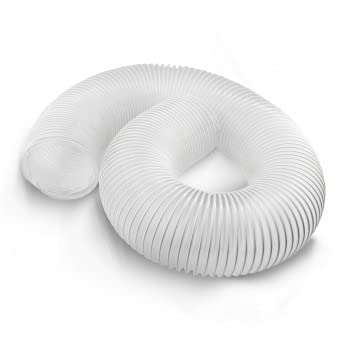 Hochwertiger Absaugschlauch mit 100 mm Durchmesser und 2,5 Meter Länge für die Reinigung von Fliesen und Oberflächen.