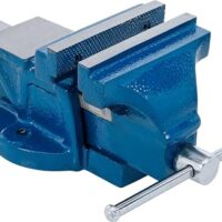 Hochwertiger Parallel-Schraubstock mit 125 mm Spannbackenbreite, ideal für Werkbankschraubstocher und hohe Genauigkeit bei Schraubbearbeitung