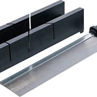 Hochwertige Schneidlade mit Feinsäge von 250 mm für diverse Anwendungen, ideal für Holz- und Metallbearbeitungen