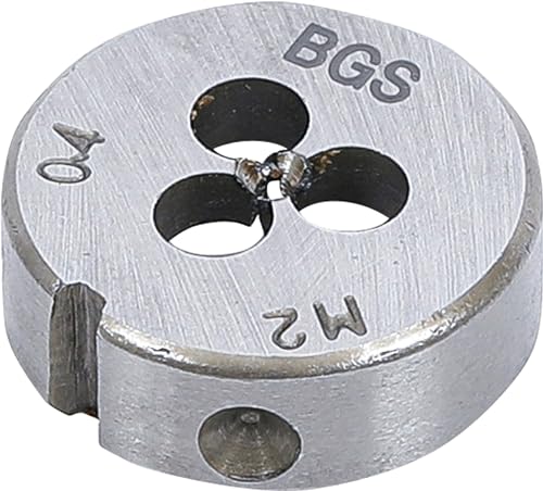 Gewindeschneideisen BGS M2 x 0,4 x 25 mm - hochwertiges Werkzeug für Gewinden und Schrauben