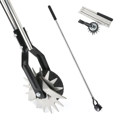 Rasenkantenschneider mit Verbesserter Stiel, manuell, kantenschneidung, gartenpflege