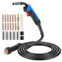 BOSYTRO Schlauchpaket für CO2-Schweißen mit 22-teiligen Verschleißteilen-Set, ergonomischem Griff und reiner Kupferverbindung für Metallbauer, Kfz-Werkstätten und Heimwerker