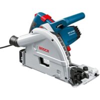 Bosch Professional Tauchsäge GKT 55 GCE, Leistung 1.400 Watt, inkl. Sägeblatt-Ø: 165mm und Kreissägeblatt für Holz