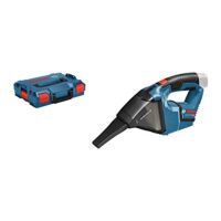 Bosch Professional 12V System Akku Handstaubsauger GAS 12V - Kompakter Staubsauger mit Flachfaltenfilter und Fugendüse, ideal für wendiges Arbeiten in enge Bereiche