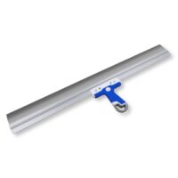 Hochwertiger Edelstahl-Fassadenspachtel mit breiter Klinge und ergonomischem Softgriff für professionelle Fassadenbearbeitung