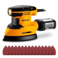 Deltachleifer mit Absaugung, ideal für effizientes Schleifen von Holzbearbeitungen