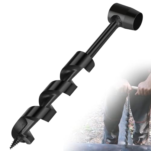 Multifunktionales Holzbearbeitungswerkzeug mit selbstschneidender Pilotenschraube, perfekt für Bushcraft und Survival-Ausübung