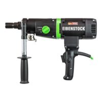 Hochwertige Nass-Trocken-Kernbohrmaschine von Eibenstock mit Diamantkern für professionelle Bohrungen in Holz und anderen Materialien.