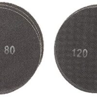 Original Einhell 5-teiliges Schleifgitterset, passend für Trockenbauschleifer, Ø 225 mm, Kletthaftung, inkl. 3x P80 und 2x P120 Schleifgitter