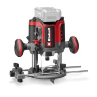 Einhell Professional Akku-Oberfräse TP-RO 18/55 Li BL - Solo Power X-Change, Brushless-Motor, stufenlose Drehzahlelektronik, mit Parallelanschlag und Werkzeug