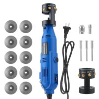 Elektrodenschleifer für WIG-Schweißen, hochwertiges Werkzeug mit 6 Geschwindigkeiten und 4 Winkeln, ideal für Wolfram-Elektroden