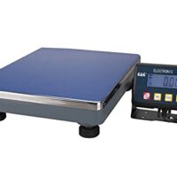 Robuste 38 x 32 cm Paketwaage mit hoher Genauigkeit, Digitalwaage, Netzteil oder Batteriebetrieb