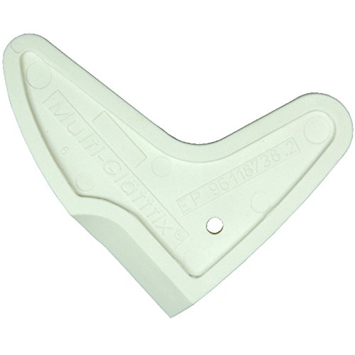 HaWe Fugenspachtel 'Multi-Glättfix' 95 mm für Beton, Mauerwerk und weitere Materialien - hochwertiger Spachtel mit Kautschuk-Ausführung