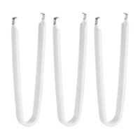 Professionelles IC-Chip-Ziehwerkzeug für die Entfernung von Dual-In-Line-Komponenten aus Leiterplatten, Edelstahl mit isoliertem Vinylgriff