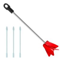 IGXX Farb- und Epoxy-Mischaufsatz für Bohrmaschine, 36 cm Mischpaddel, inkl. 3 Silikon-Rührstäbe für Farbe, Harz, Lack, Klebstoff
