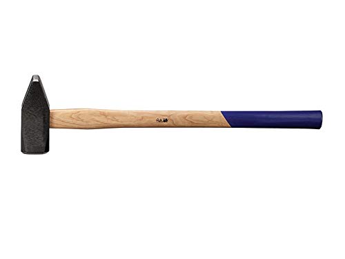 Vorschlaghammer mit 800 mm Stiellänge und 6 kg Gewicht, Stiel aus Hickoryholz gefertigt, Hammerkopf gesenkgeschmiedet