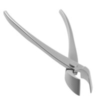Hochwertige Konkavschneider 21cm Edelstahl Konkavzange mit ergonomischem Griff und verschleißfesten, rostfreien Schneidbacken für präzise Schnitte im Gartenbau und Bonsai