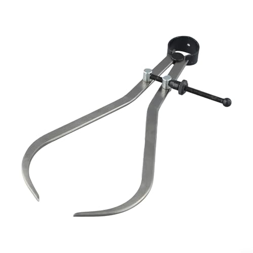 Messschieber zum Drechseln, Karbonstahl-Messschieber für Holzdrehmaschinen-Projekte, tragbar und kompakt