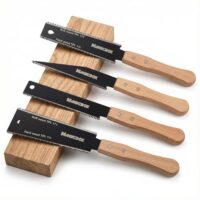 Magicbox Japansäge Set 4-teilig, Japanische Säge Ryoba & Feinsäge für Holzbearbeitung mit SK5 Klinge, DIY Möbelbau Werkzeug