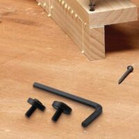 Ersatzset für Multitool DTM50 und TM3000C, Schlossschraubenbolzen mit Außenflansch und Sechskantschlüssel aus Metall, 3-teilig